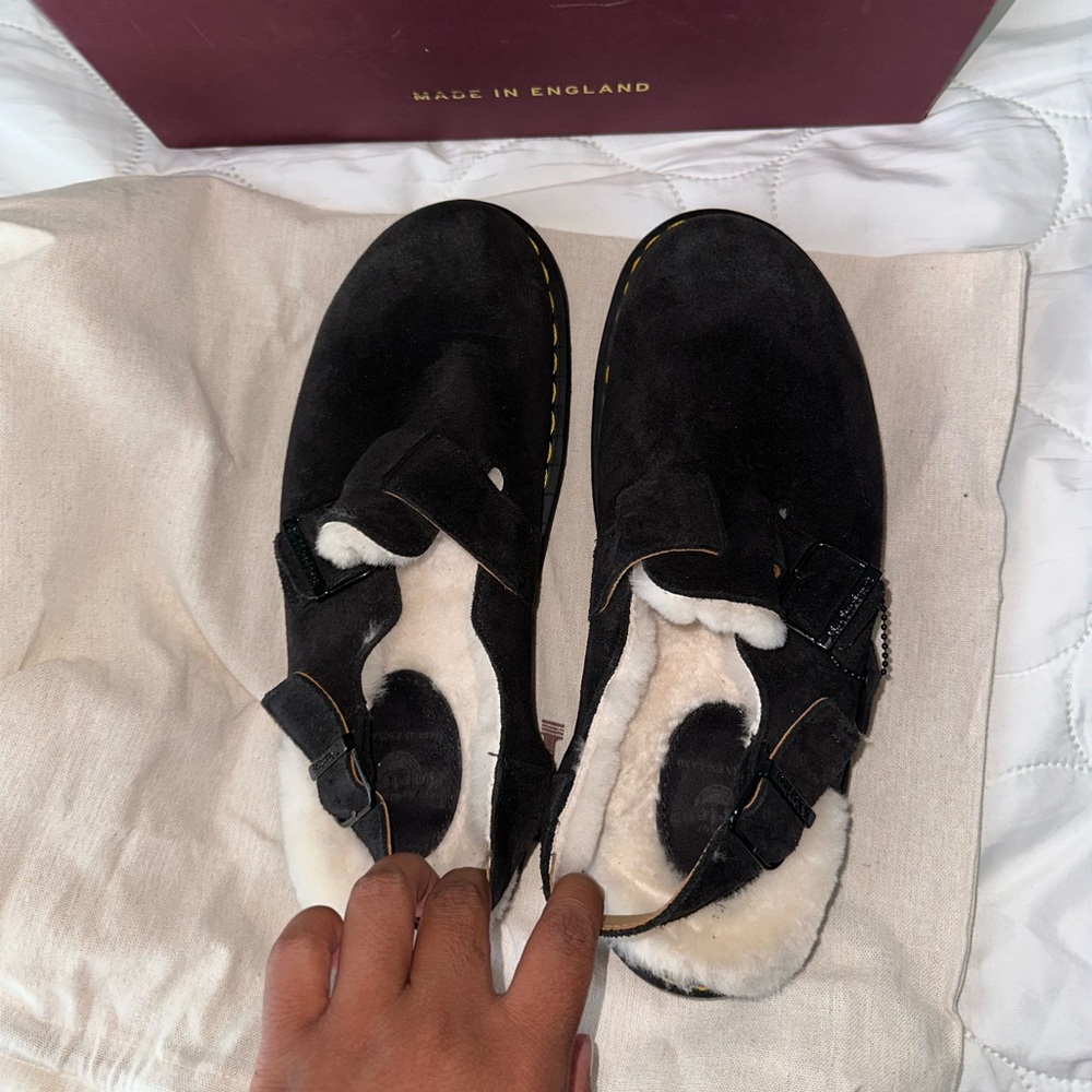 Dr. Martens Jorge Shearling Mules